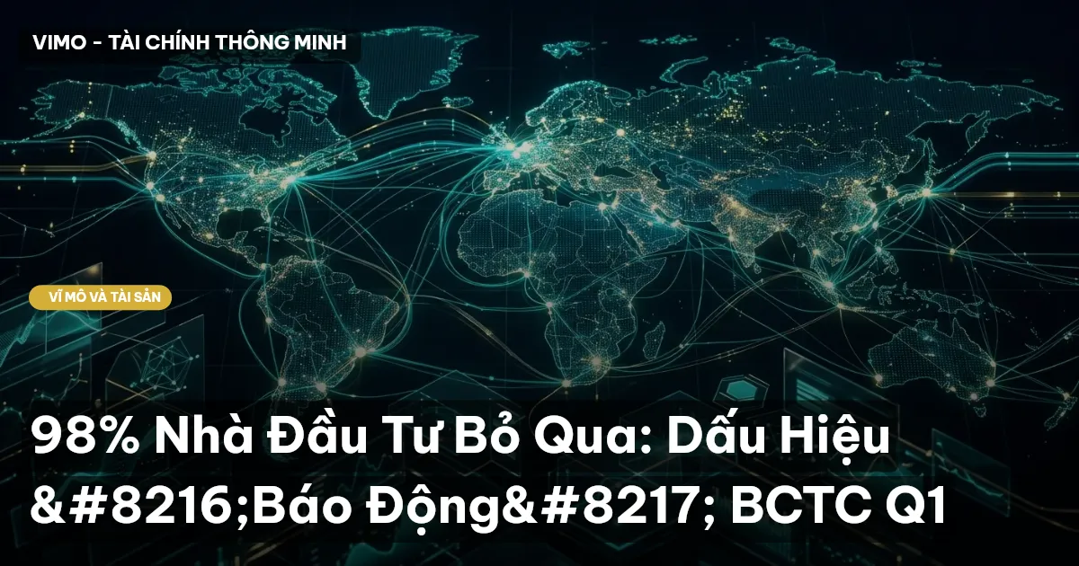 98% Nhà Đầu Tư Bỏ Qua: Dấu Hiệu ‘Báo Động’ BCTC Q1