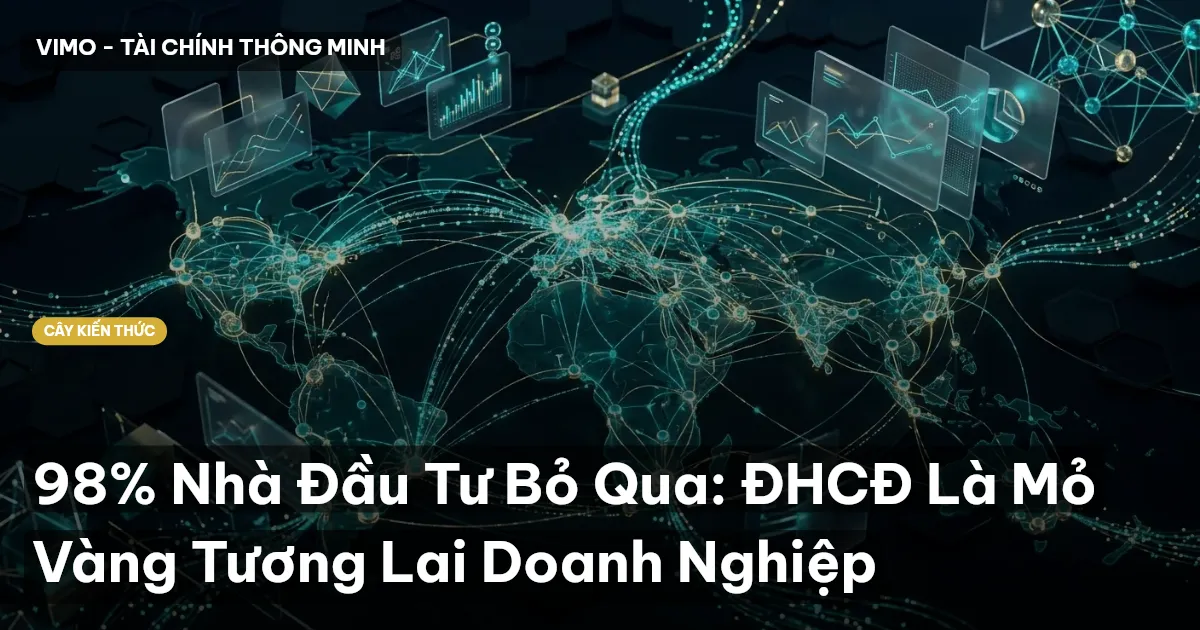 98% Nhà Đầu Tư Bỏ Qua: ĐHCĐ Là Mỏ Vàng Tương Lai Doanh Nghiệp