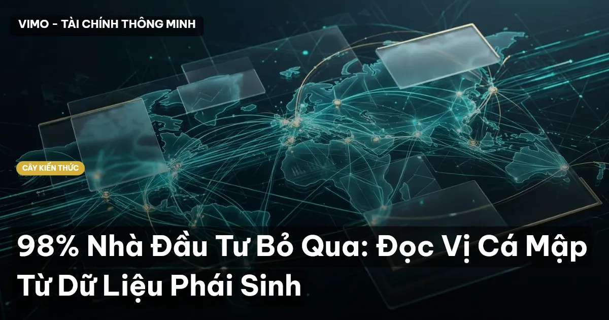 98% Nhà Đầu Tư Bỏ Qua: Đọc Vị Cá Mập Từ Dữ Liệu Phái Sinh