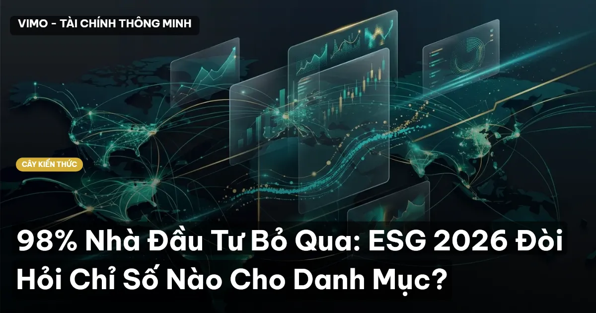 98% Nhà Đầu Tư Bỏ Qua: ESG 2026 Đòi Hỏi Chỉ Số Nào Cho Danh Mục?