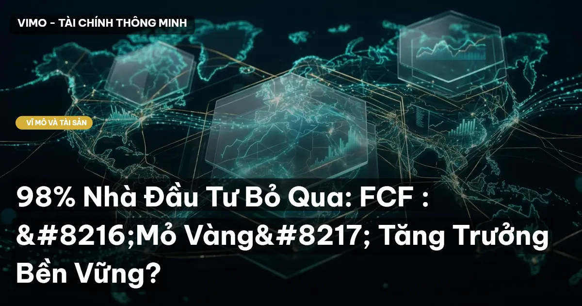 98% Nhà Đầu Tư Bỏ Qua: FCF : 'Mỏ Vàng' Tăng Trưởng Bền Vững?