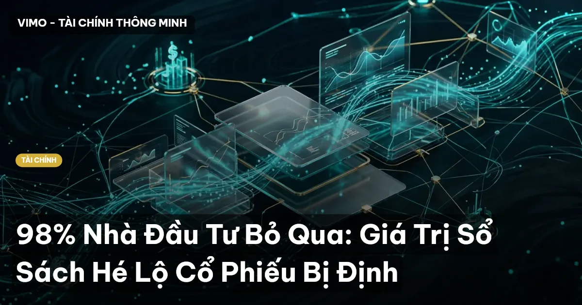 98% Nhà Đầu Tư Bỏ Qua: Giá Trị Sổ Sách Hé Lộ Cổ Phiếu Bị Định