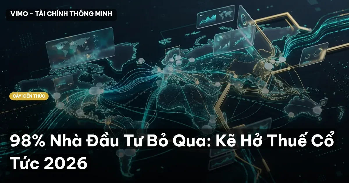 98% Nhà Đầu Tư Bỏ Qua: Kẽ Hở Thuế Cổ Tức 2026