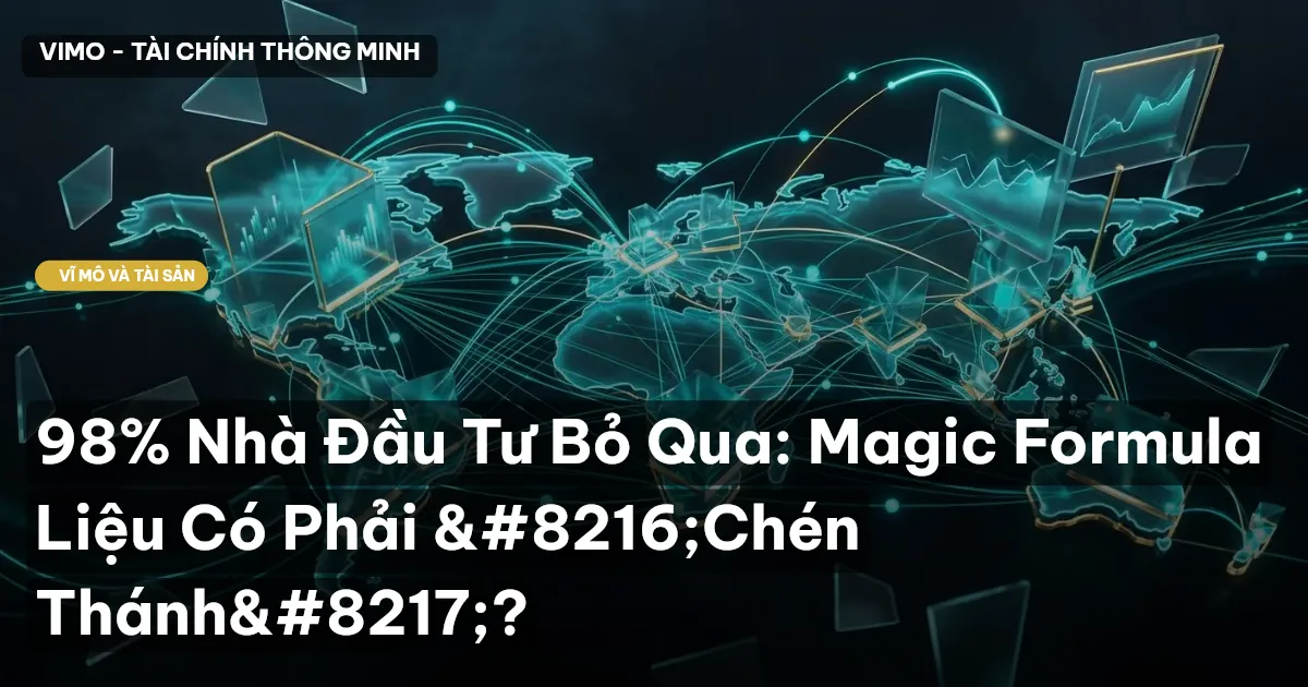 98% Nhà Đầu Tư Bỏ Qua: Magic Formula Liệu Có Phải ‘Chén Thánh’?