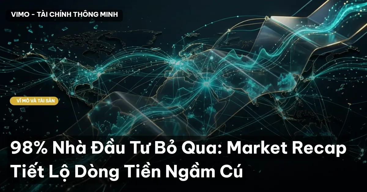 98% Nhà Đầu Tư Bỏ Qua: Market Recap Tiết Lộ Dòng Tiền Ngầm Cú