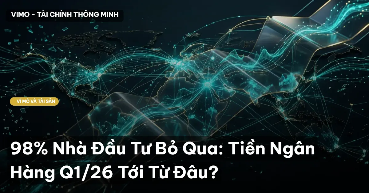 98% Nhà Đầu Tư Bỏ Qua: Tiền Ngân Hàng Q1/26 Tới Từ Đâu?