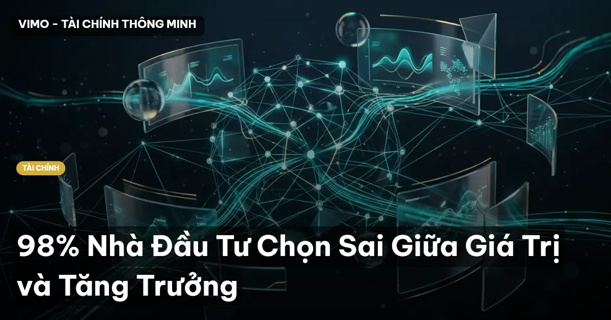 98% Nhà Đầu Tư Chọn Sai Giữa Giá Trị và Tăng Trưởng