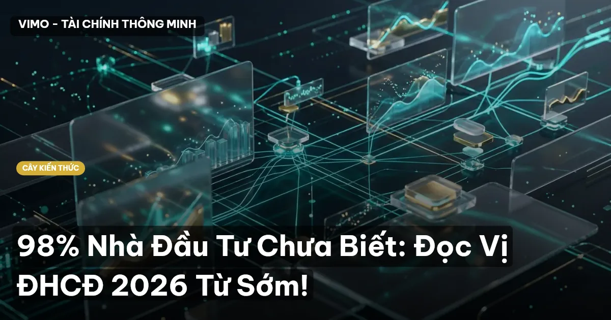 98% Nhà Đầu Tư Chưa Biết: Đọc Vị ĐHCĐ 2026 Từ Sớm!
