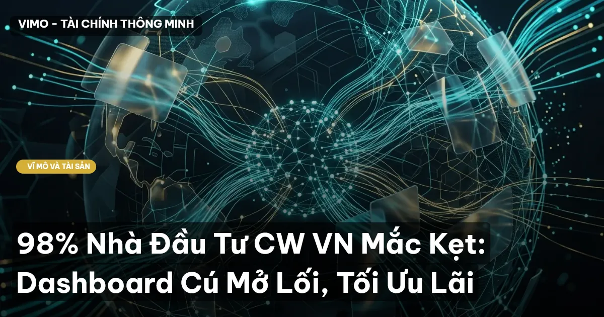 98% Nhà Đầu Tư CW VN Mắc Kẹt: Dashboard Cú Mở Lối, Tối Ưu Lãi