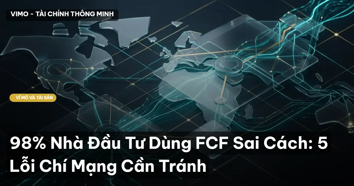 98% Nhà Đầu Tư Dùng FCF Sai Cách: 5 Lỗi Chí Mạng Cần Tránh