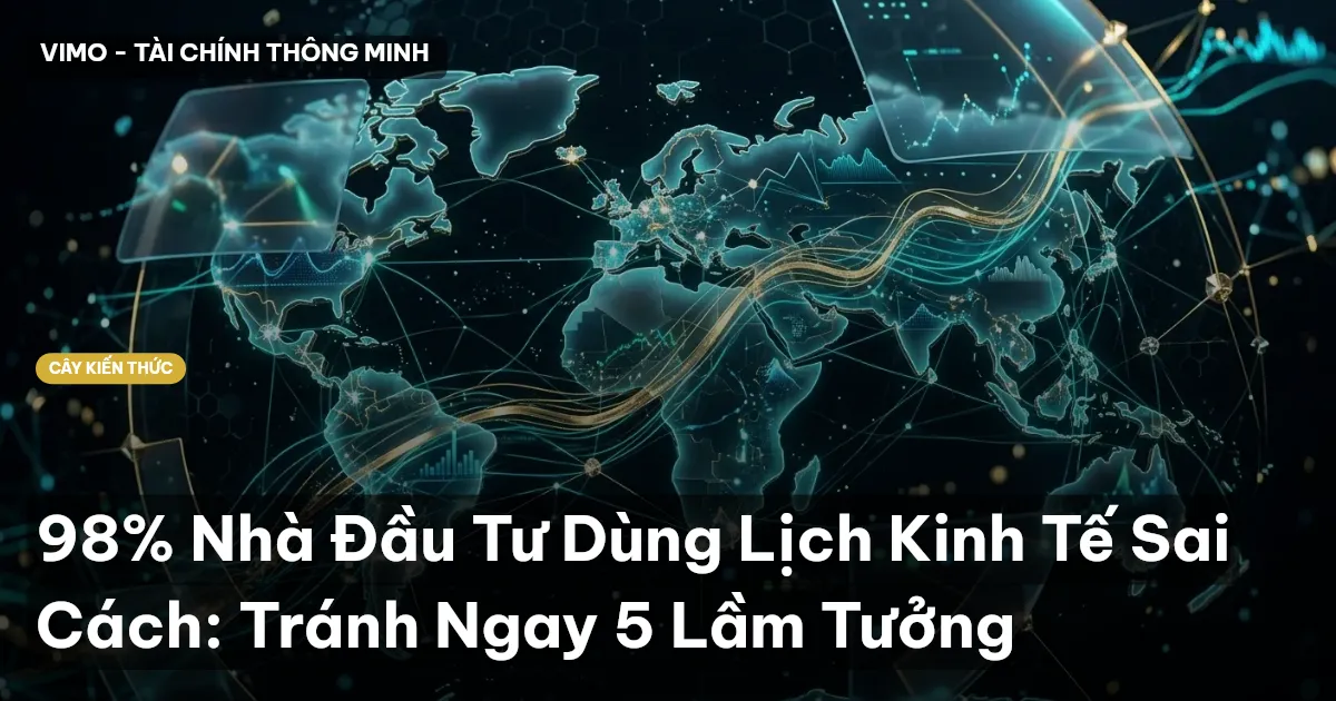98% Nhà Đầu Tư Dùng Lịch Kinh Tế Sai Cách: Tránh Ngay 5 Lầm Tưởng
