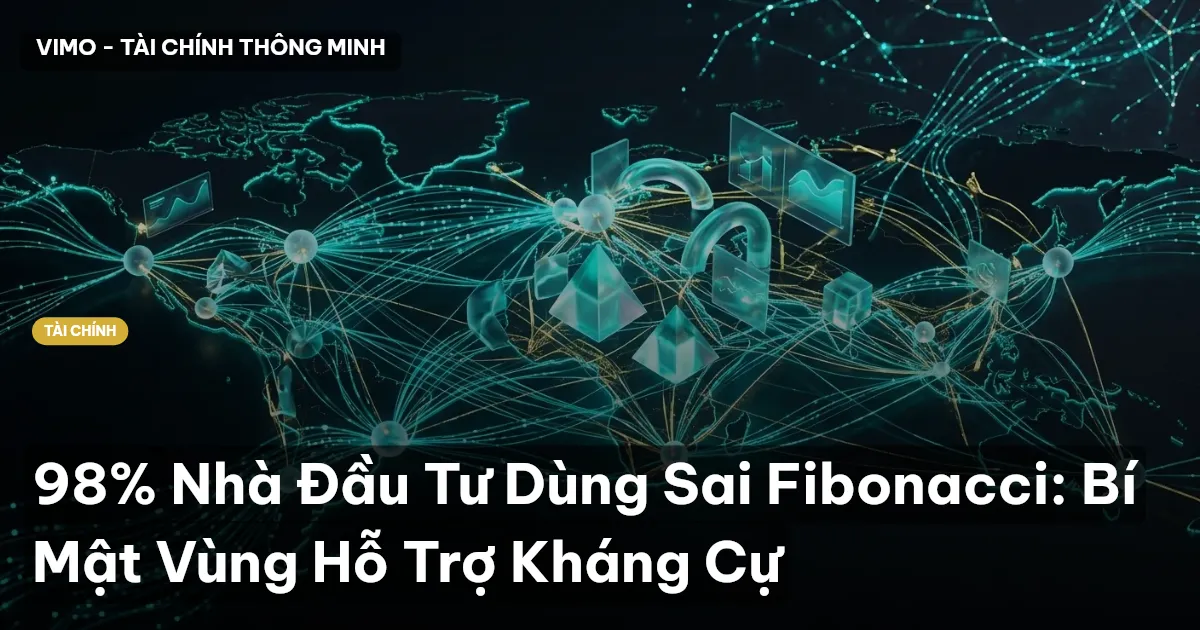 98% Nhà Đầu Tư Dùng Sai Fibonacci: Bí Mật Vùng Hỗ Trợ Kháng Cự