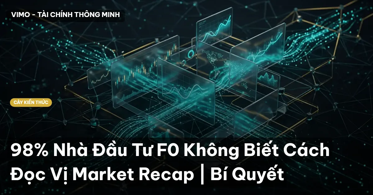 98% Nhà Đầu Tư F0 Không Biết Cách Đọc Vị Market Recap | Bí Quyết