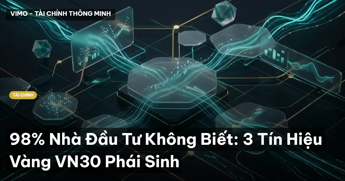 98% Nhà Đầu Tư Không Biết: 3 Tín Hiệu Vàng VN30 Phái Sinh
