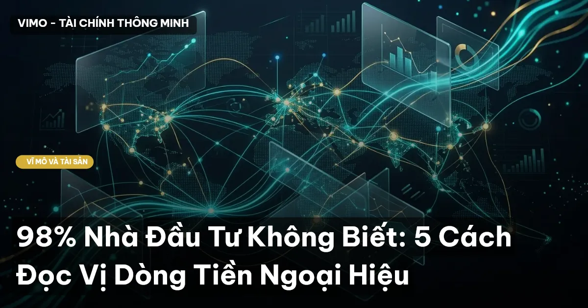 98% Nhà Đầu Tư Không Biết: 5 Cách Đọc Vị Dòng Tiền Ngoại Hiệu