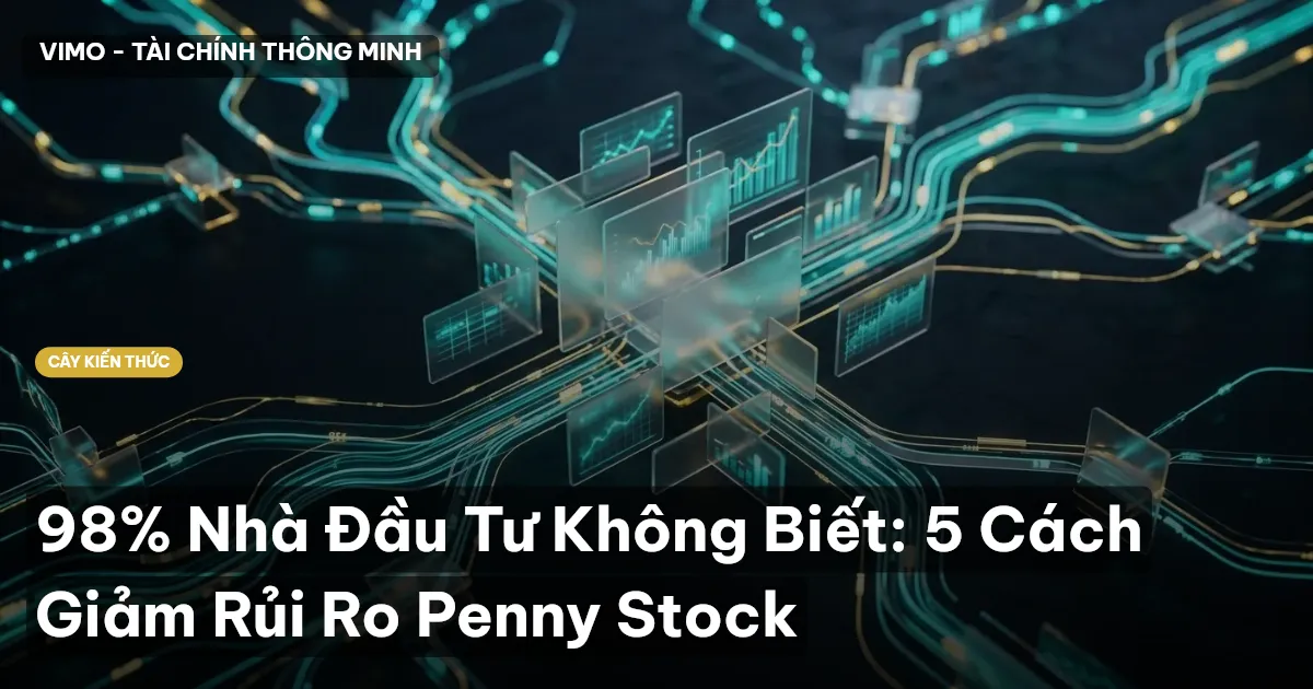 98% Nhà Đầu Tư Không Biết: 5 Cách Giảm Rủi Ro Penny Stock