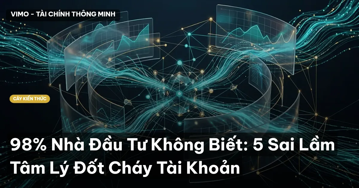 98% Nhà Đầu Tư Không Biết: 5 Sai Lầm Tâm Lý Đốt Cháy Tài Khoản