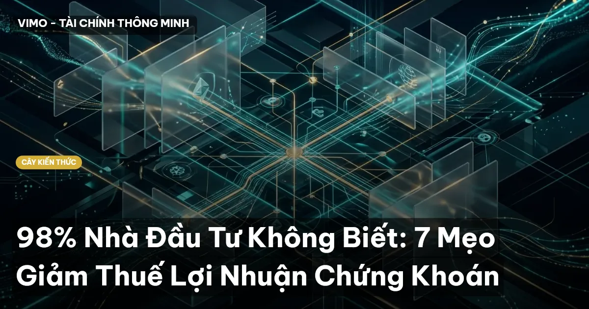 98% Nhà Đầu Tư Không Biết: 7 Mẹo Giảm Thuế Lợi Nhuận Chứng Khoán