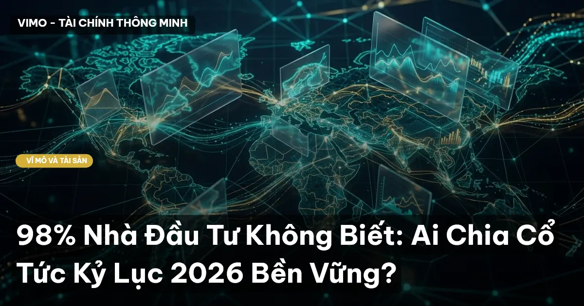 98% Nhà Đầu Tư Không Biết: Ai Chia Cổ Tức Kỷ Lục 2026 Bền Vững?