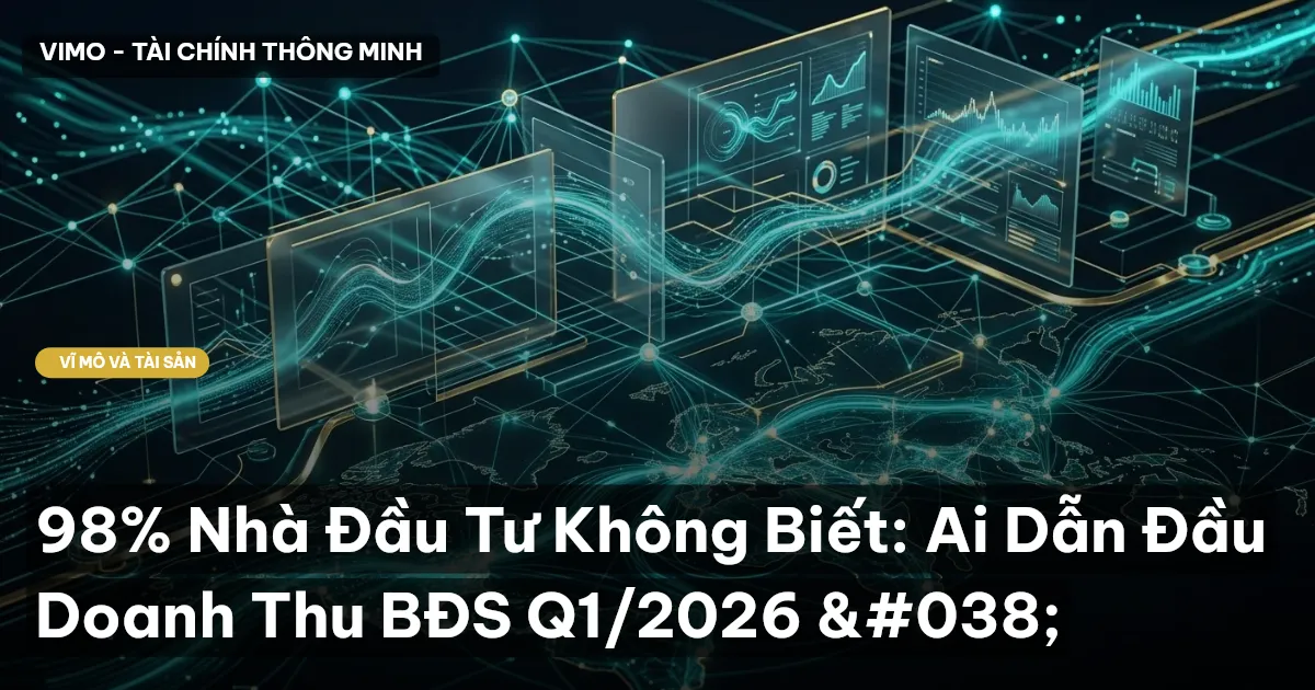 98% Nhà Đầu Tư Không Biết: Ai Dẫn Đầu Doanh Thu BĐS Q1/2026 &