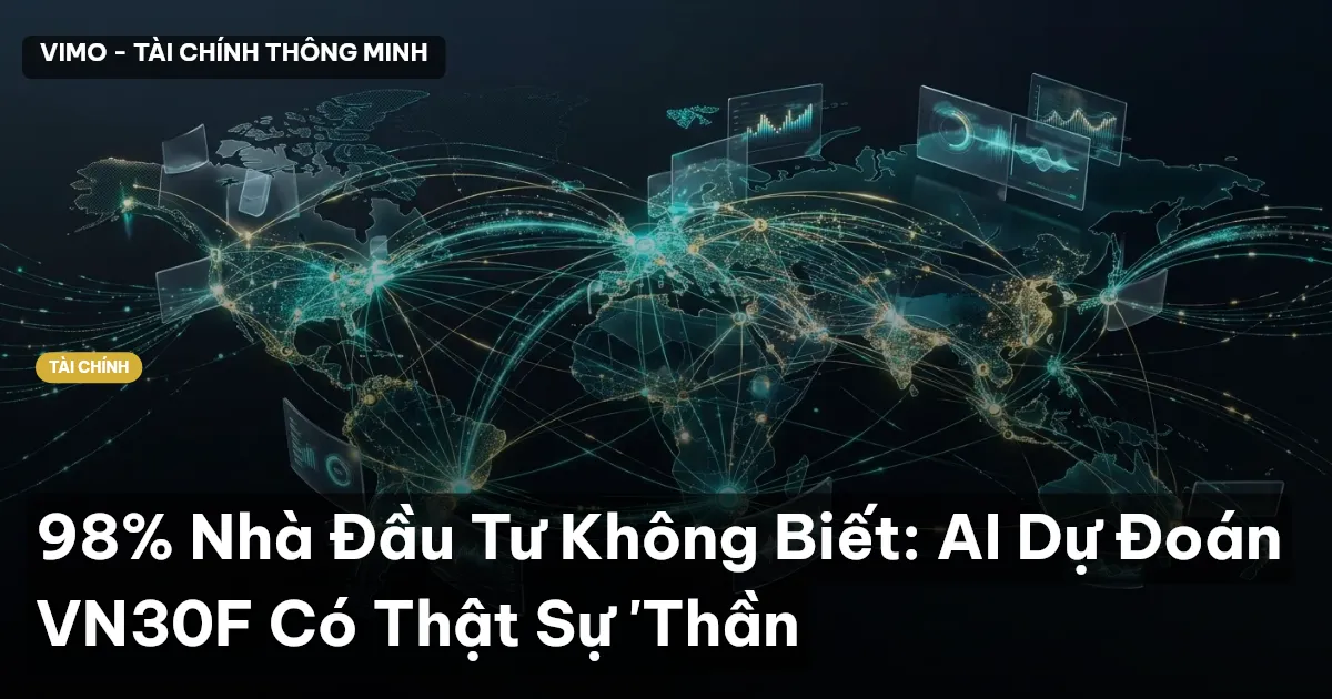 98% Nhà Đầu Tư Không Biết: AI Dự Đoán VN30F Có Thật Sự 'Thần