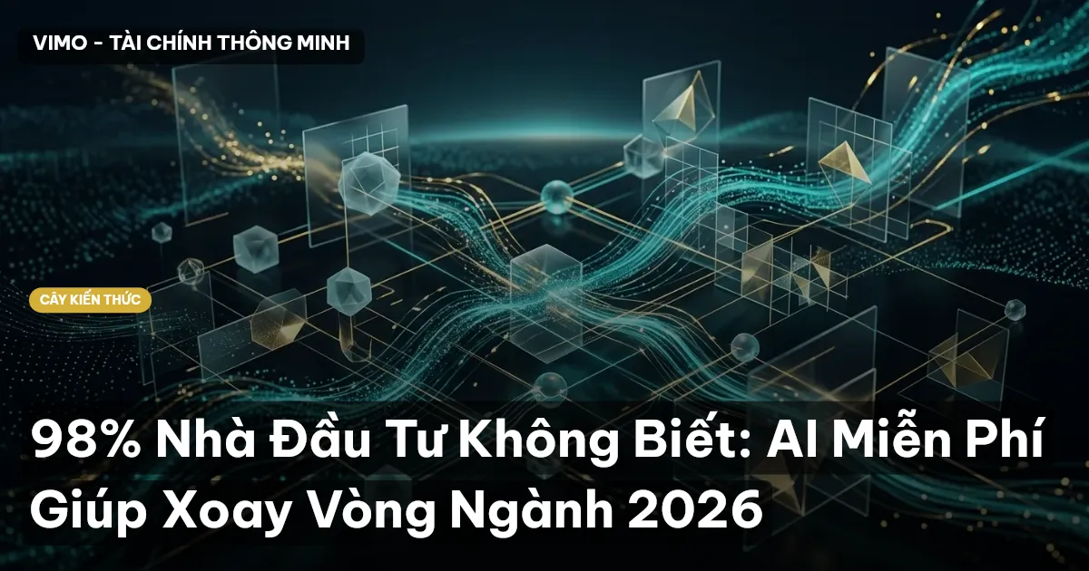 98% Nhà Đầu Tư Không Biết: AI Miễn Phí Giúp Xoay Vòng Ngành 2026
