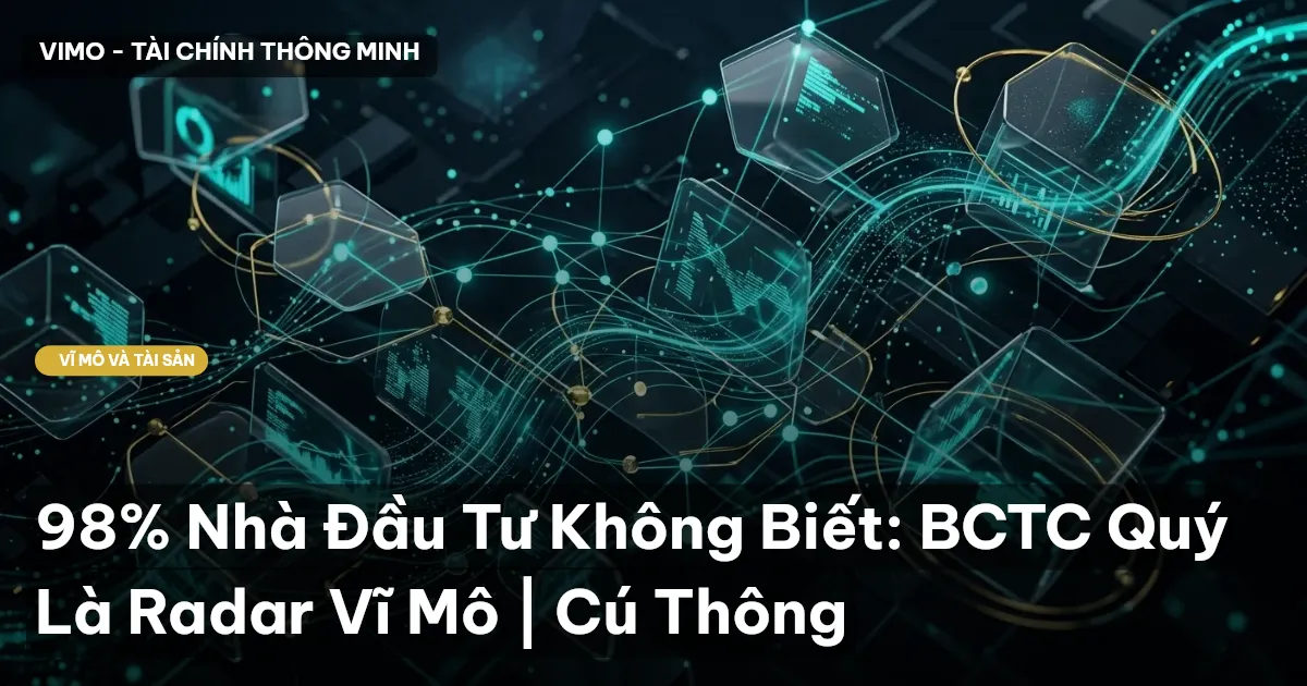 98% Nhà Đầu Tư Không Biết: BCTC Quý Là Radar Vĩ Mô | Cú Thông