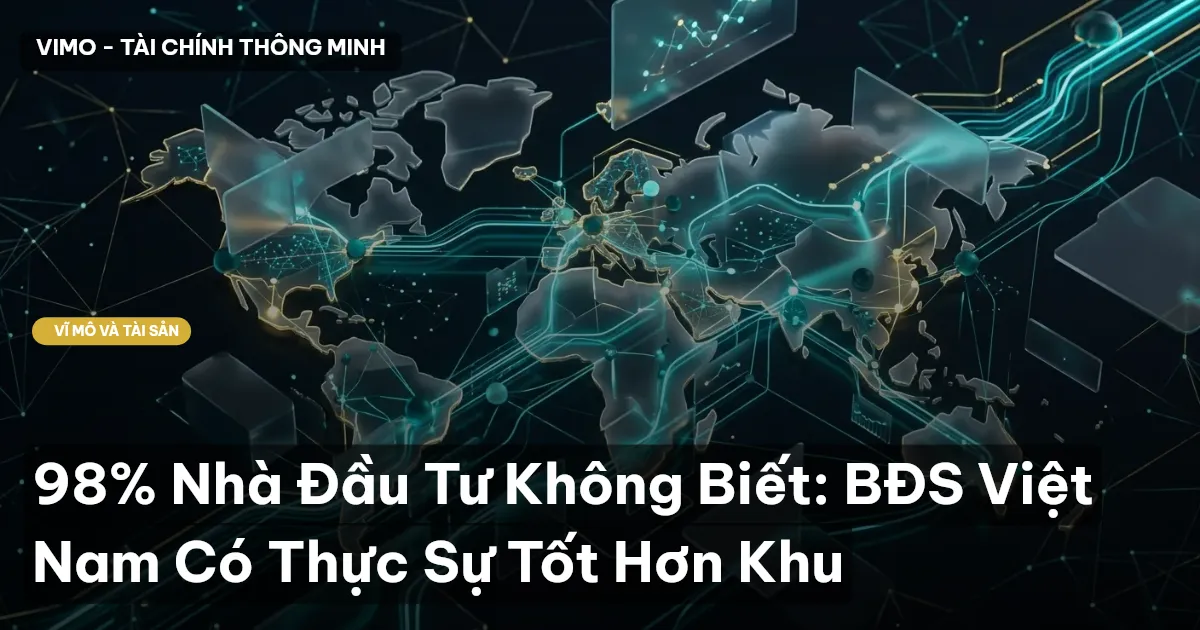 98% Nhà Đầu Tư Không Biết: BĐS Việt Nam Có Thực Sự Tốt Hơn Khu