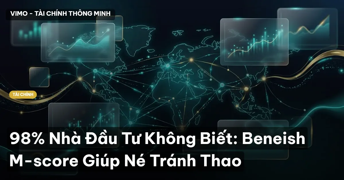 98% Nhà Đầu Tư Không Biết: Beneish M-score Giúp Né Tránh Thao