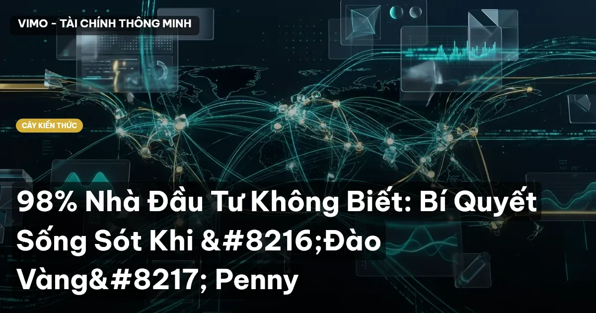 98% Nhà Đầu Tư Không Biết: Bí Quyết Sống Sót Khi ‘Đào Vàng’ Penny