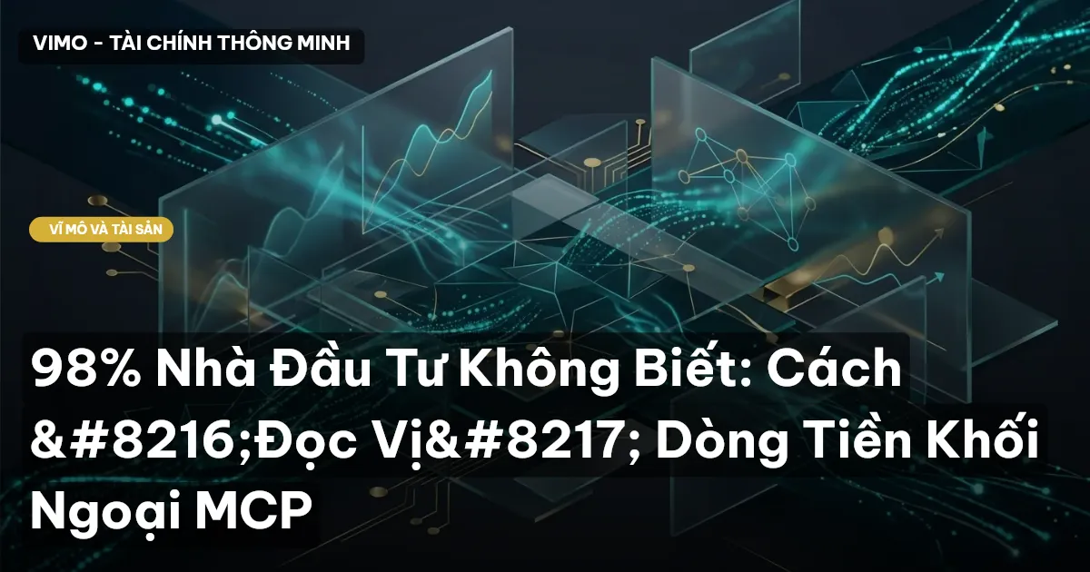 98% Nhà Đầu Tư Không Biết: Cách ‘Đọc Vị’ Dòng Tiền Khối Ngoại MCP