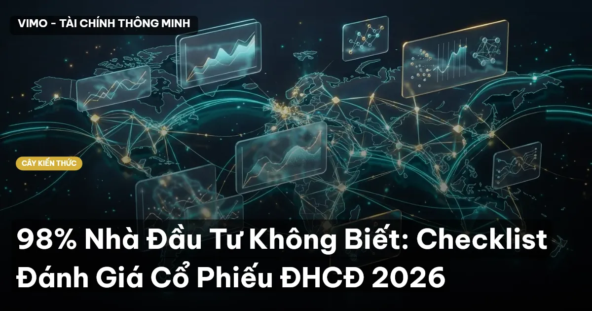 98% Nhà Đầu Tư Không Biết: Checklist Đánh Giá Cổ Phiếu ĐHCĐ 2026