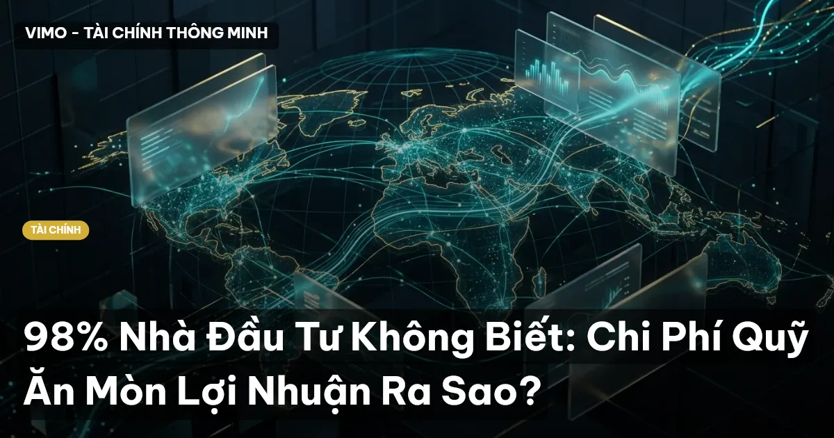 98% Nhà Đầu Tư Không Biết: Chi Phí Quỹ Ăn Mòn Lợi Nhuận Ra Sao?