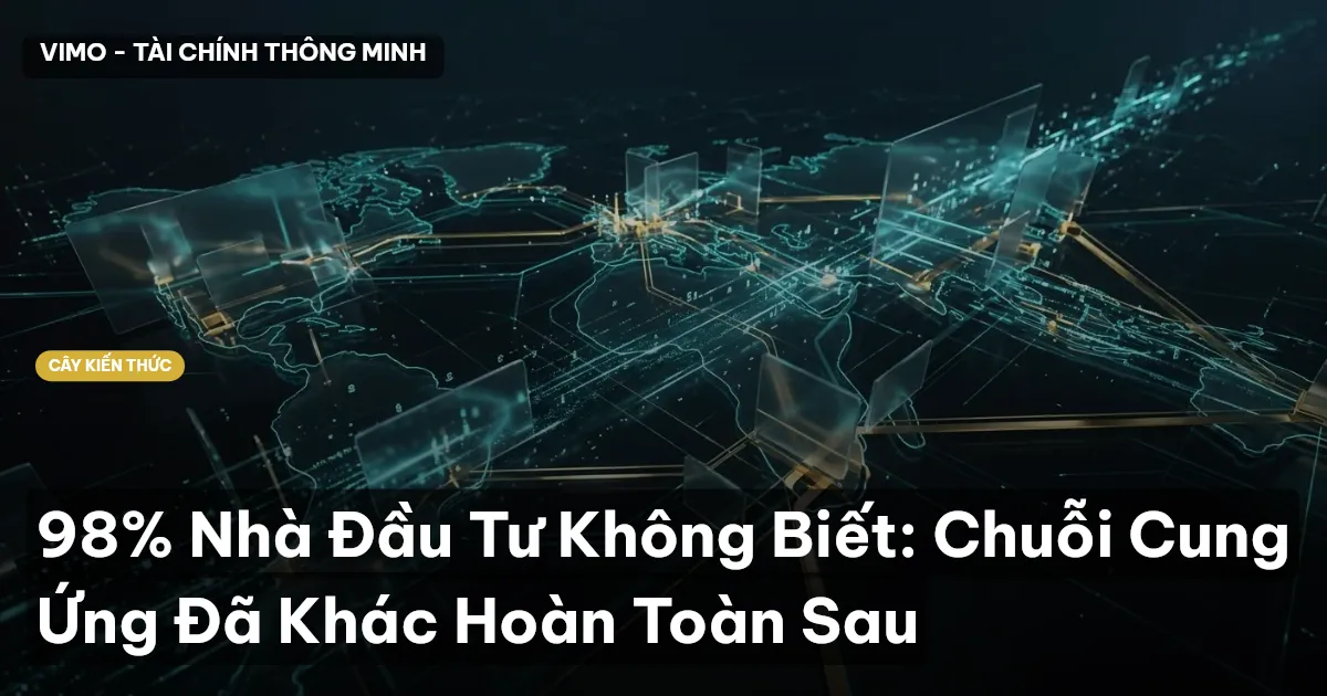 98% Nhà Đầu Tư Không Biết: Chuỗi Cung Ứng Đã Khác Hoàn Toàn Sau