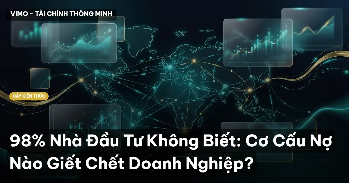 98% Nhà Đầu Tư Không Biết: Cơ Cấu Nợ Nào Giết Chết Doanh Nghiệp?