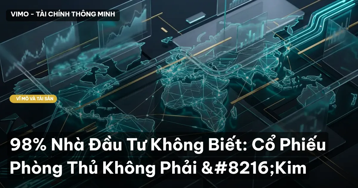 98% Nhà Đầu Tư Không Biết: Cổ Phiếu Phòng Thủ Không Phải 'Kim