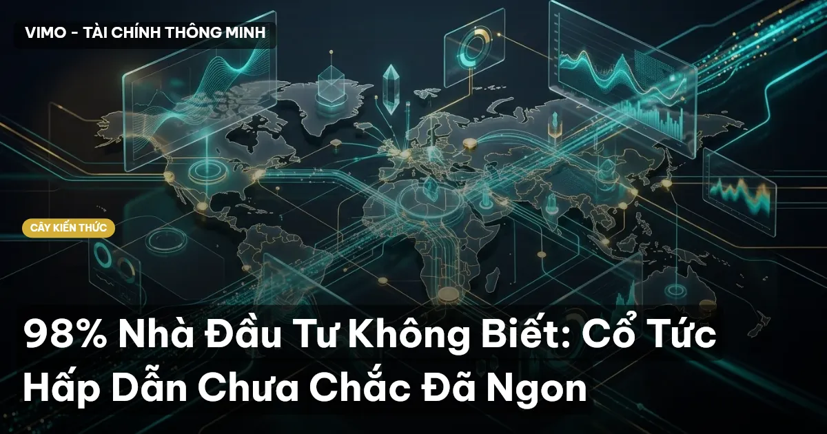 98% Nhà Đầu Tư Không Biết: Cổ Tức Hấp Dẫn Chưa Chắc Đã Ngon