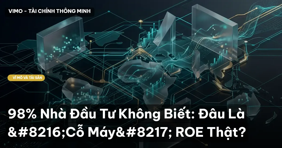 98% Nhà Đầu Tư Không Biết: Đâu Là ‘Cỗ Máy’ ROE Thật?
