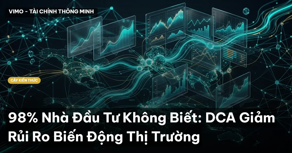 98% Nhà Đầu Tư Không Biết: DCA Giảm Rủi Ro Biến Động Thị Trường