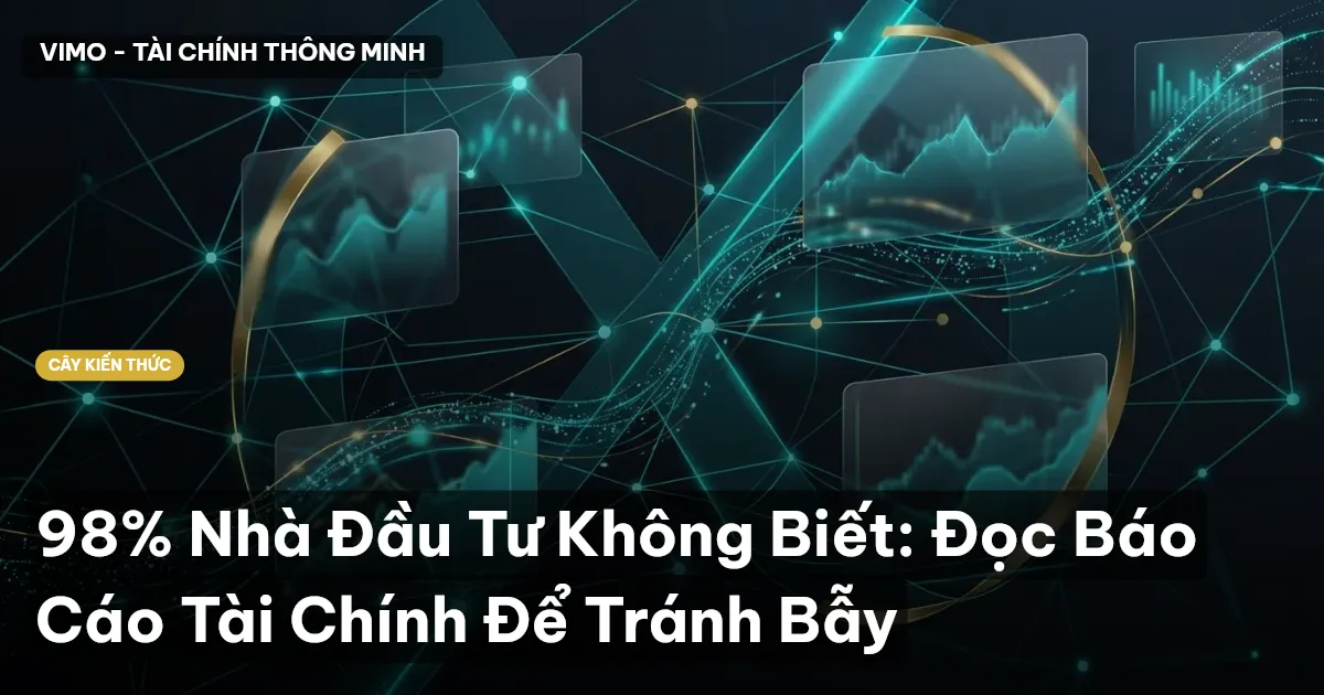 98% Nhà Đầu Tư Không Biết: Đọc Báo Cáo Tài Chính Để Tránh Bẫy
