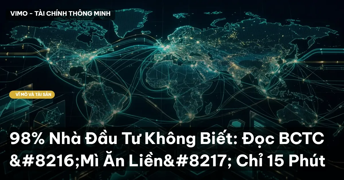 98% Nhà Đầu Tư Không Biết: Đọc BCTC ‘Mì Ăn Liền’ Chỉ 15 Phút