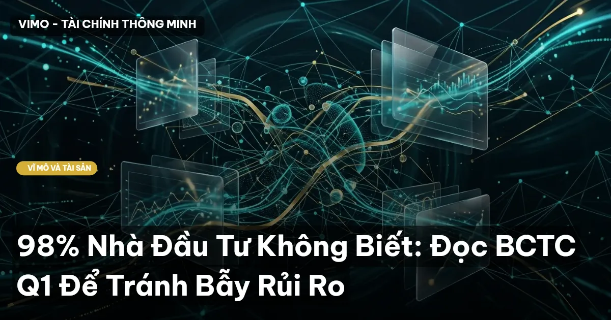 98% Nhà Đầu Tư Không Biết: Đọc BCTC Q1 Để Tránh Bẫy Rủi Ro