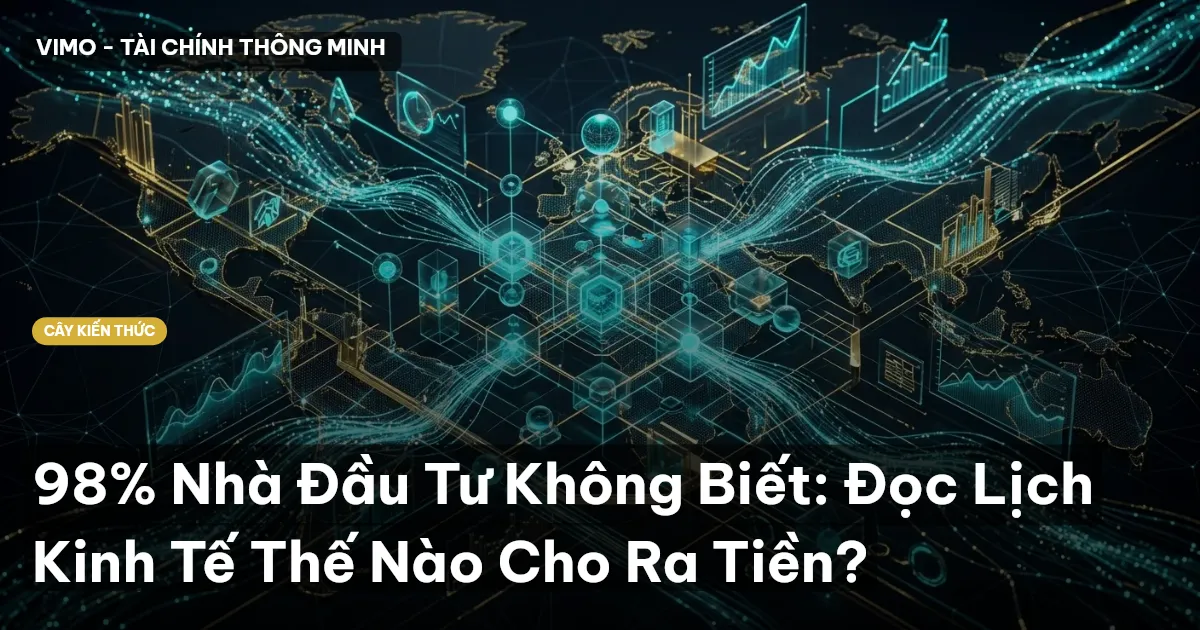 98% Nhà Đầu Tư Không Biết: Đọc Lịch Kinh Tế Thế Nào Cho Ra Tiền?