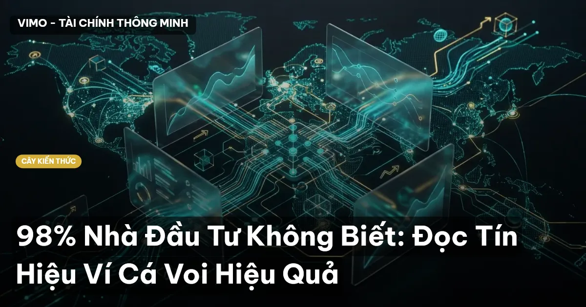 98% Nhà Đầu Tư Không Biết: Đọc Tín Hiệu Ví Cá Voi Hiệu Quả