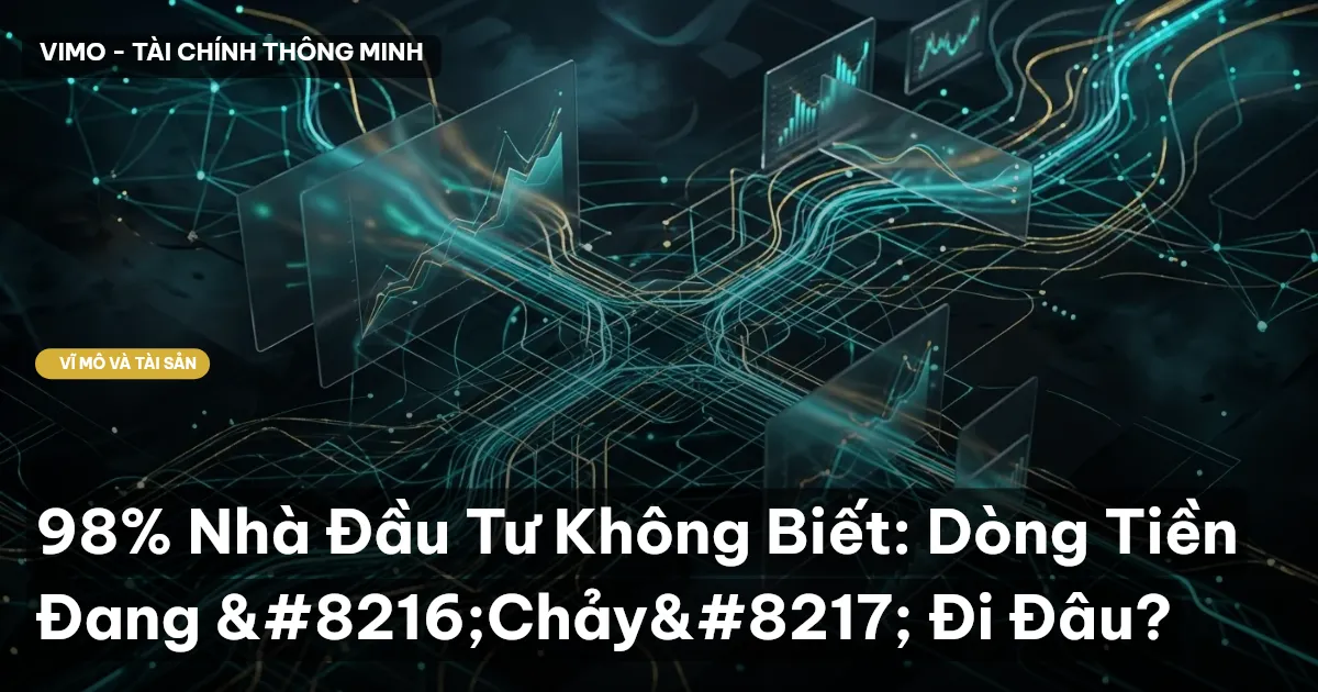 98% Nhà Đầu Tư Không Biết: Dòng Tiền Đang ‘Chảy’ Đi Đâu?