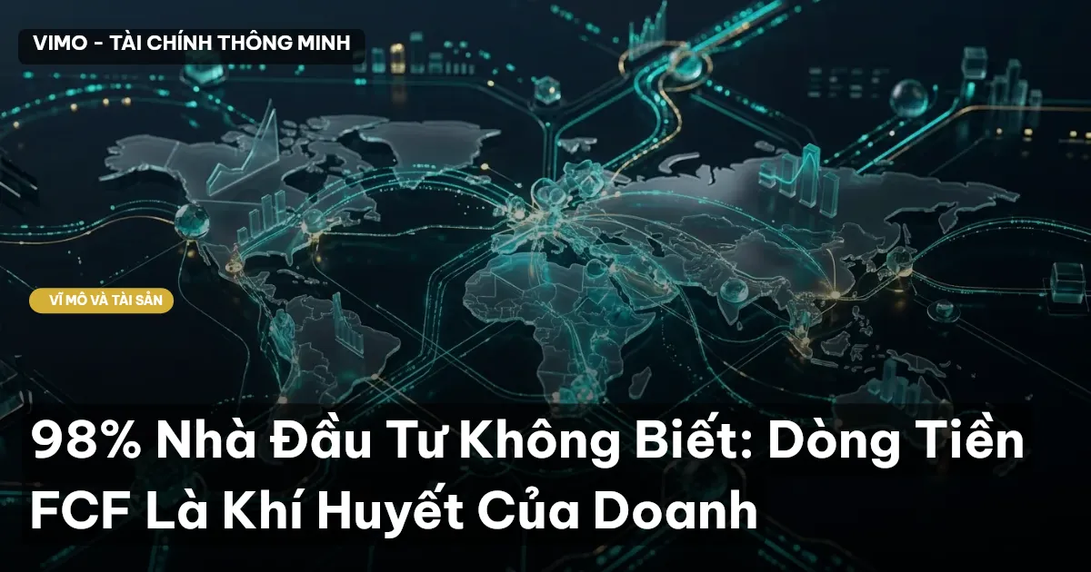 98% Nhà Đầu Tư Không Biết: Dòng Tiền FCF Là Khí Huyết Của Doanh