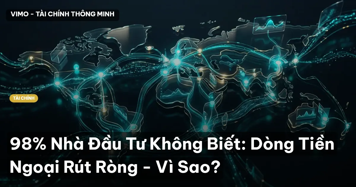 98% Nhà Đầu Tư Không Biết: Dòng Tiền Ngoại Rút Ròng - Vì Sao?