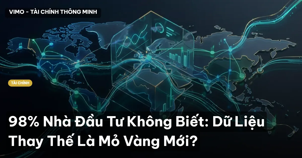 98% Nhà Đầu Tư Không Biết: Dữ Liệu Thay Thế Là Mỏ Vàng Mới?
