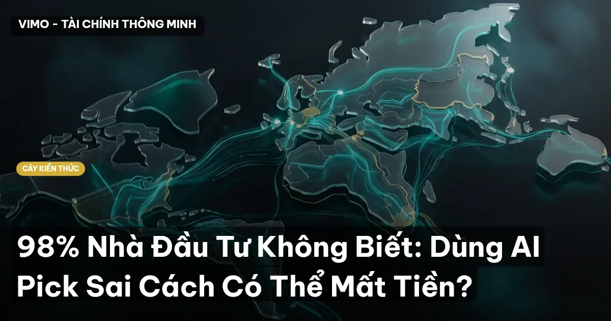 98% Nhà Đầu Tư Không Biết: Dùng AI Pick Sai Cách Có Thể Mất Tiền?