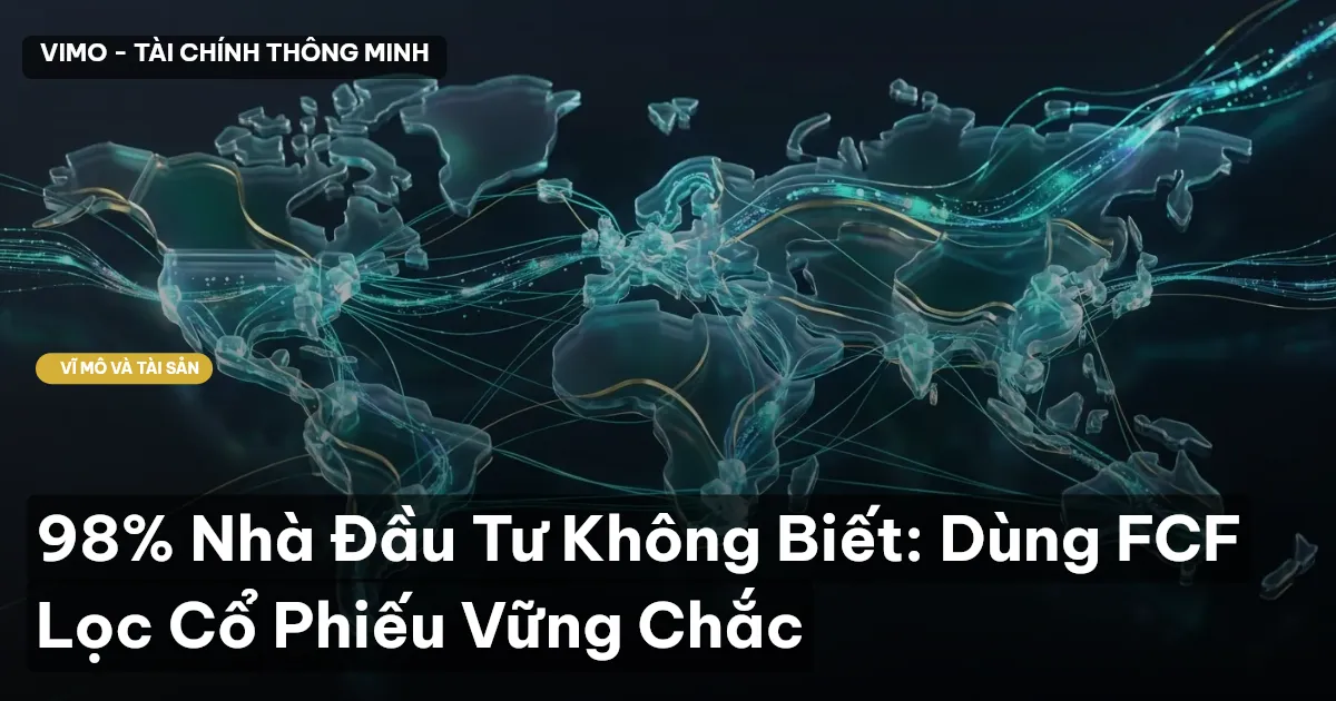 98% Nhà Đầu Tư Không Biết: Dùng FCF Lọc Cổ Phiếu Vững Chắc